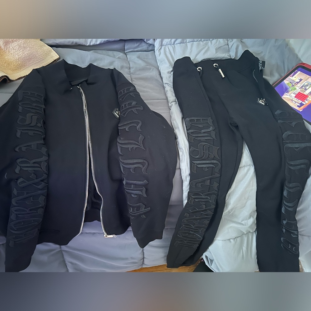 Philipp Plein Black Suit Set